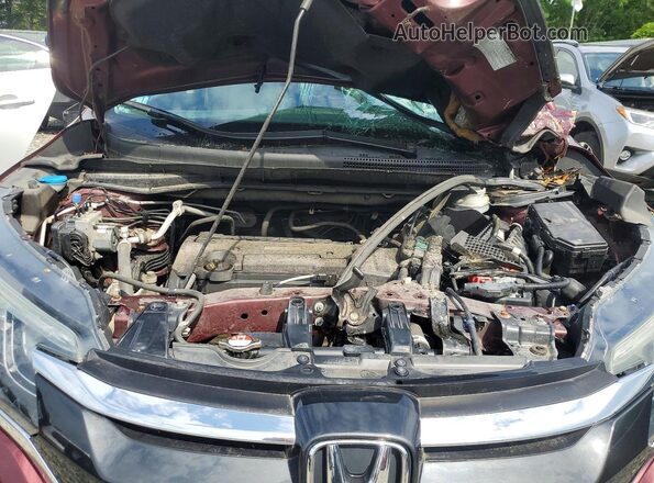 5J6RM4H51GL098719 2016 HONDA CR-V Burgundy Շարժիչի բաժամունքի տեսք