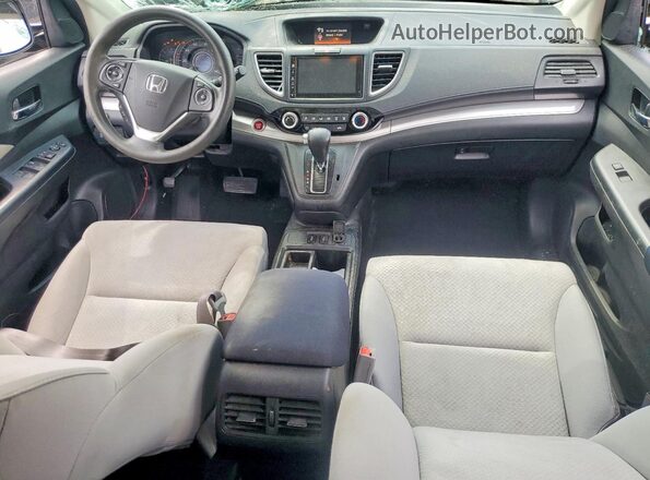 5J6RM4H51GL098719 2016 HONDA CR-V Burgundy Առջևի վահանակի տեսք