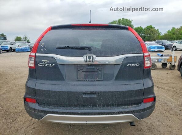 5J6RM4H52GL029747 2016 HONDA CR-V Black Հետևի տեսք