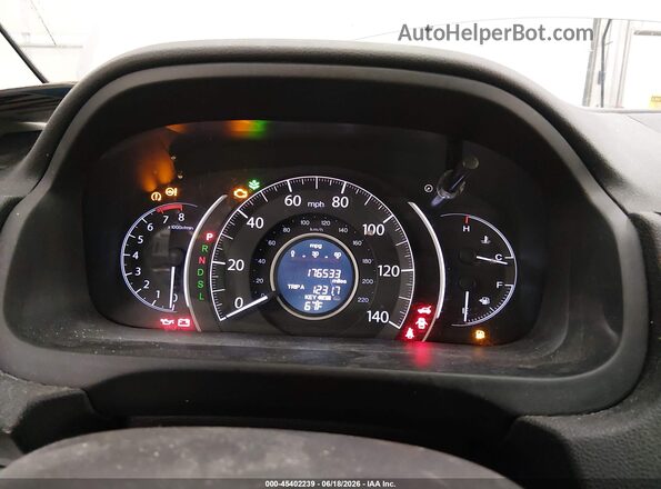 5J6RM4H54GL041723 2016 HONDA CR-V Silver უკანა სავარძლების ხედი
