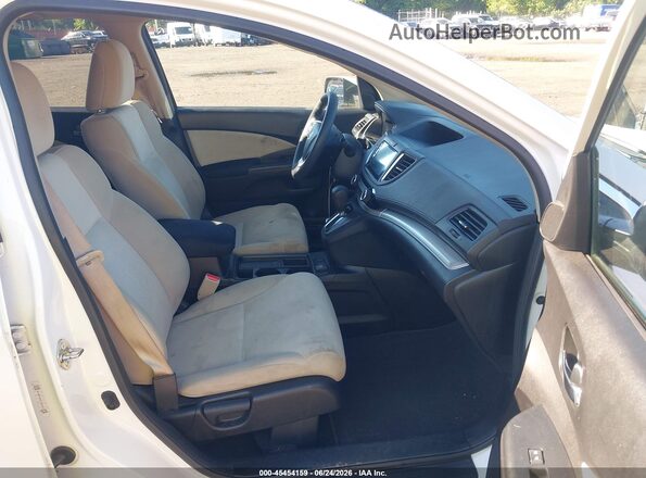 5J6RM4H54GL079338 2016 HONDA CR-V White Front interior view