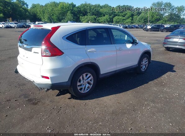 5J6RM4H54GL079338 2016 HONDA CR-V White Rear right