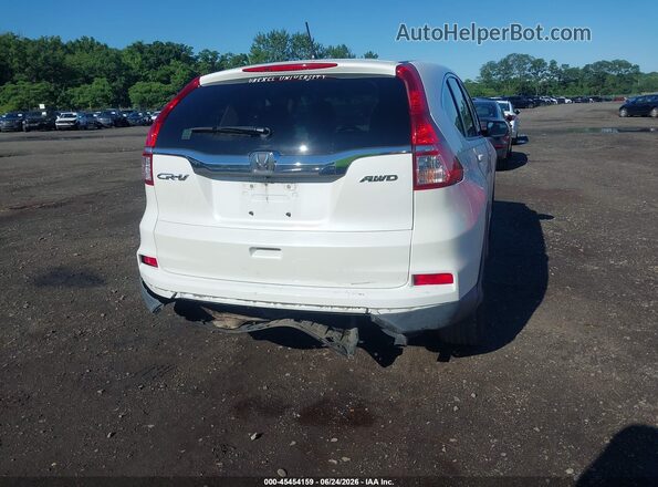 5J6RM4H54GL079338 2016 HONDA CR-V White 