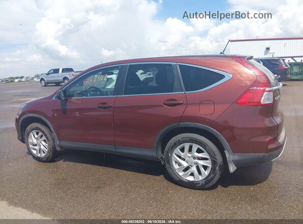 5J6RM4H55GL085763 2016 HONDA CR-V Красный Панорамный вид салона 360°