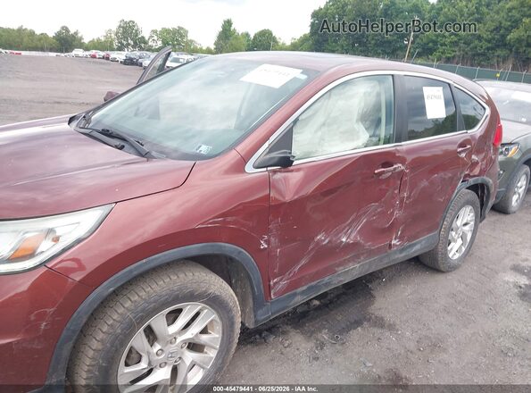 5J6RM4H55GL109558 2016 HONDA CR-V Brown Front view