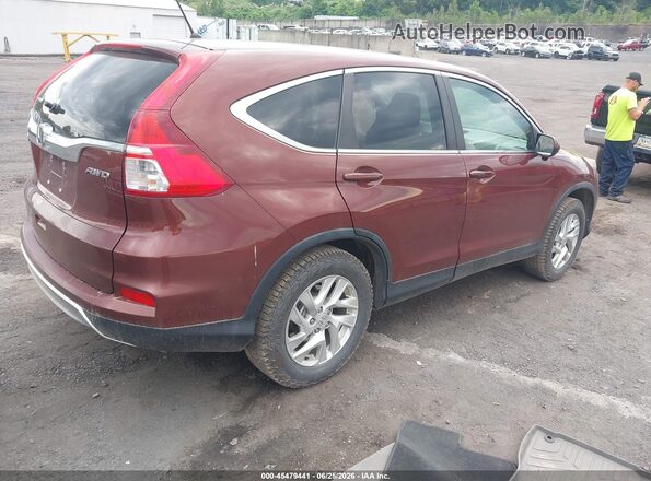 5J6RM4H55GL109558 2016 HONDA CR-V Brown Rear right