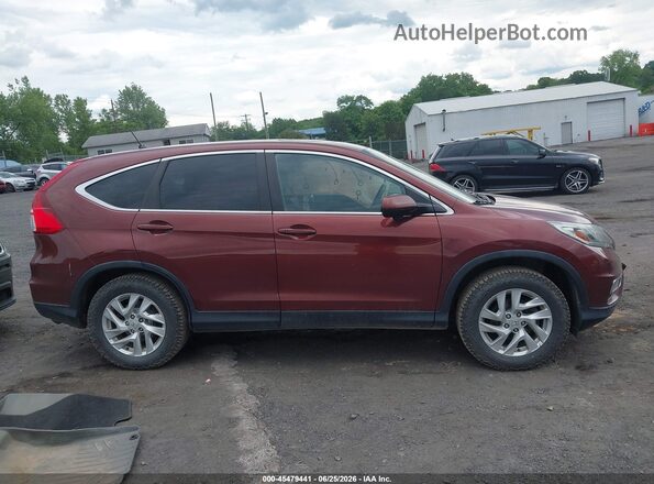 5J6RM4H55GL109558 2016 HONDA CR-V Brown Rear interior view