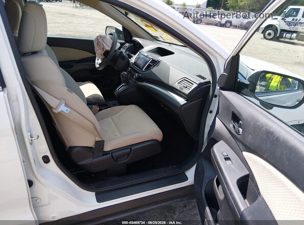 5J6RM4H56GL011428 2016 HONDA CR-V White Front interior view