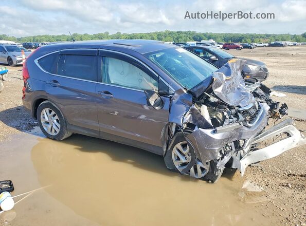5J6RM4H56GL018251 2016 HONDA CR-V Charcoal Передня права чверть