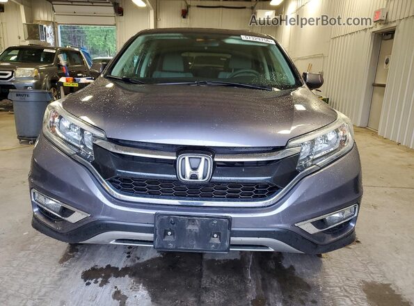 5J6RM4H56GL062377 2016 HONDA CR-V Gray Вид спереду