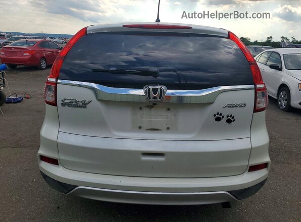 5J6RM4H57GL025841 2016 HONDA CR-V White Rear view