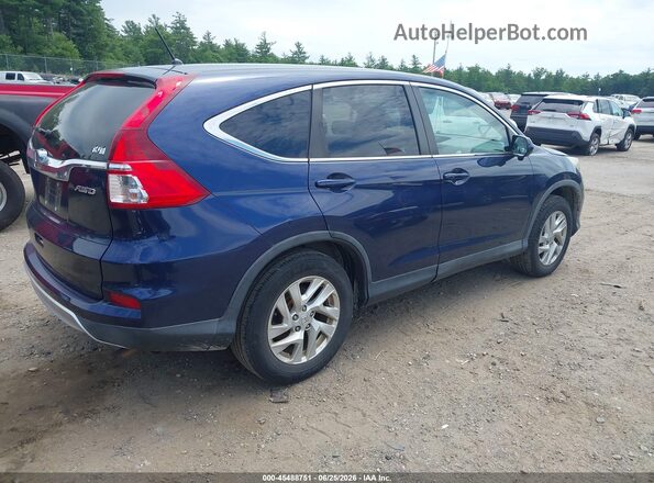5J6RM4H57GL088177 2016 HONDA CR-V Dark Blue Задня права чверть