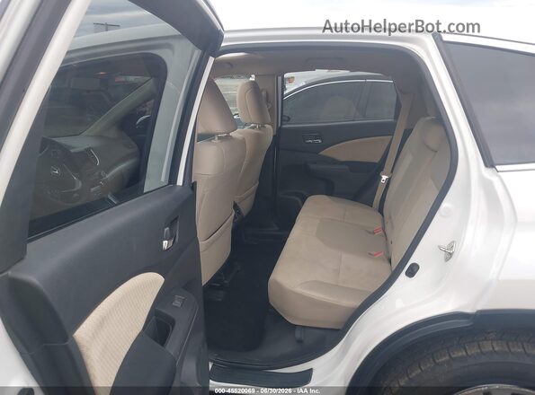 5J6RM4H58GL065930 2016 HONDA CR-V White VIN კოდის სტიკერის ხედი