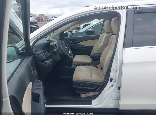 5J6RM4H58GL065930 2016 HONDA CR-V White წინა სალონის ხედი