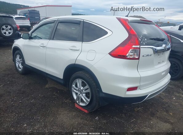 5J6RM4H58GL065930 2016 HONDA CR-V White უკანა მარცხენა