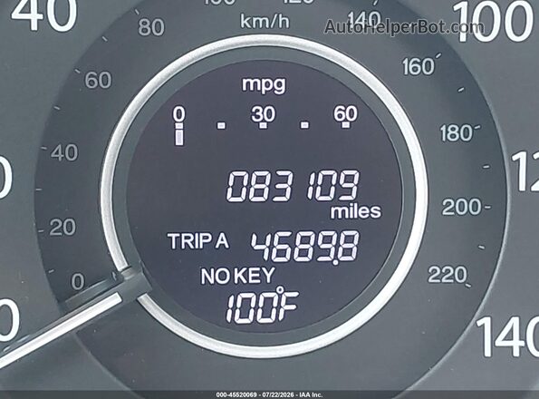 5J6RM4H58GL065930 2016 HONDA CR-V White 