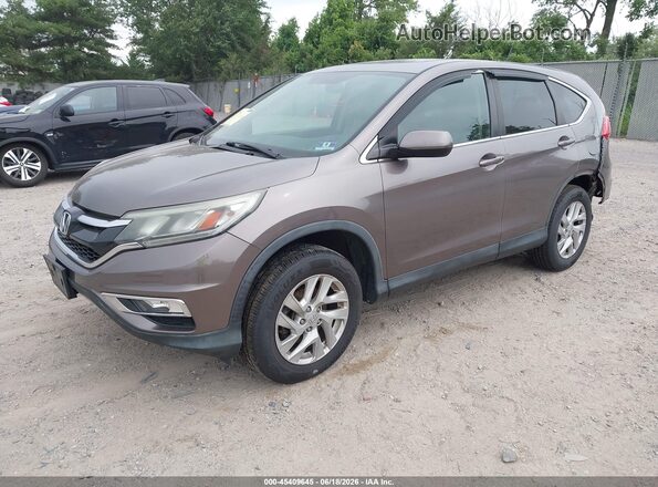5J6RM4H59GL095664 2016 HONDA CR-V Gray Առջևի ձախ երեք քառորդ տեսարան