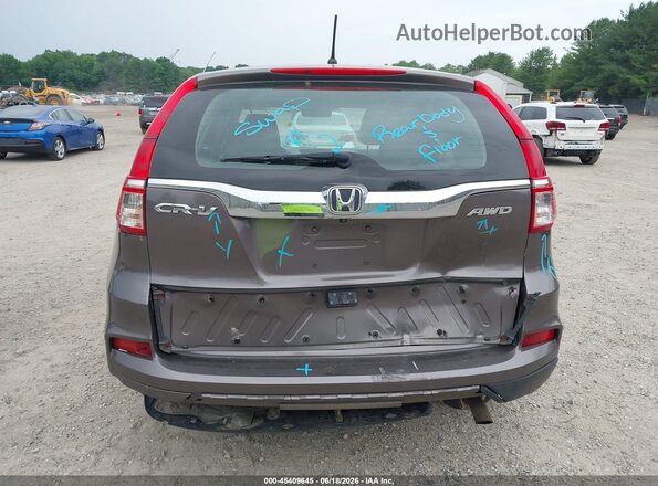 5J6RM4H59GL095664 2016 HONDA CR-V Gray 