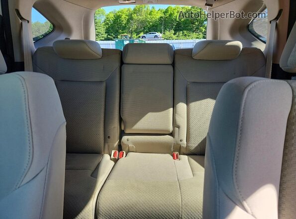 5J6RM4H59GL098886 2016 HONDA CR-V White უკანა სავარძლების ხედი