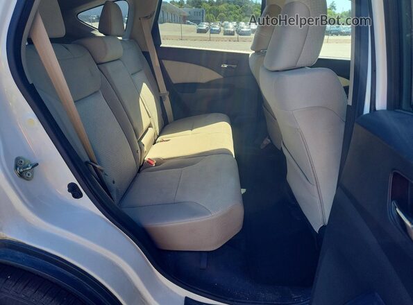 5J6RM4H59GL098886 2016 HONDA CR-V White უკანა სალონის ხედი