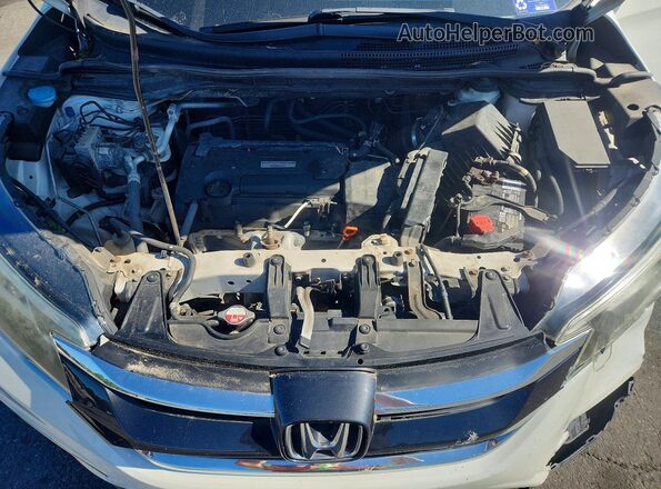 5J6RM4H59GL098886 2016 HONDA CR-V White ძრავის განყოფილების ხედი