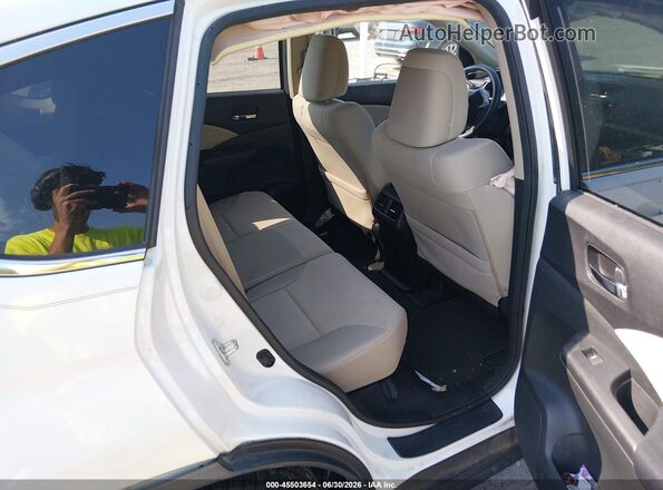 5J6RM4H59GL126234 2016 HONDA CR-V White VIN კოდის სტიკერის ხედი