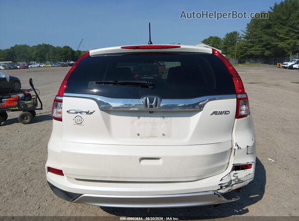 5J6RM4H59GL126234 2016 HONDA CR-V White 