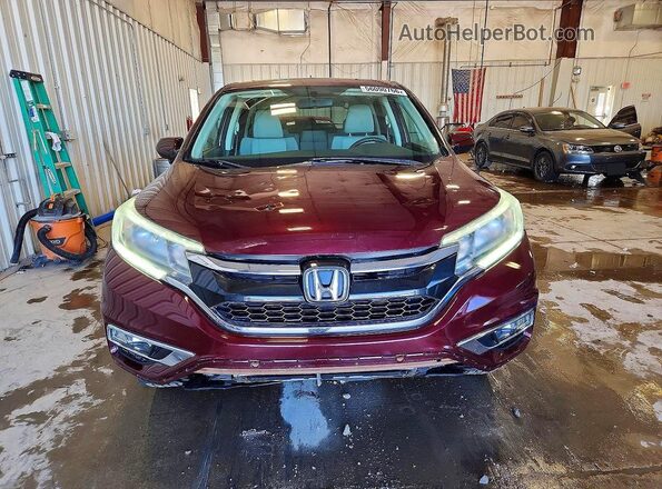 5J6RM4H5XGL022304 2016 HONDA CR-V Red Vista frontal
