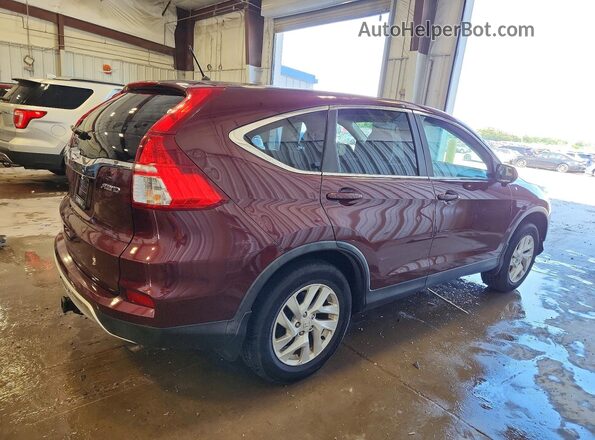 5J6RM4H5XGL022304 2016 HONDA CR-V Red Trasero derecho