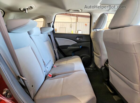 5J6RM4H5XGL022304 2016 HONDA CR-V Red Vista interior trasera