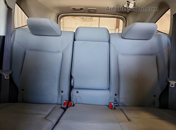 5J6RM4H5XGL022304 2016 HONDA CR-V Red Vista de los asientos traseros