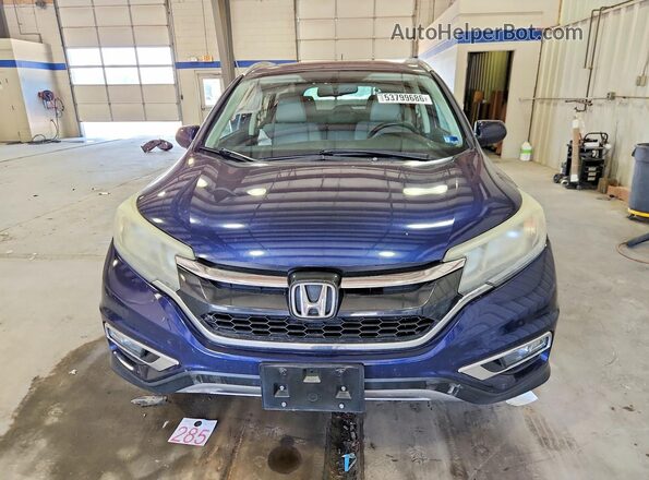 5J6RM4H70GL054356 2016 HONDA CR-V Blue 