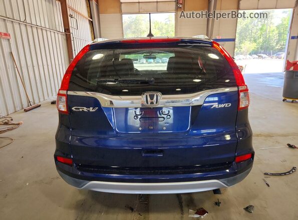 5J6RM4H70GL054356 2016 HONDA CR-V Blue 
