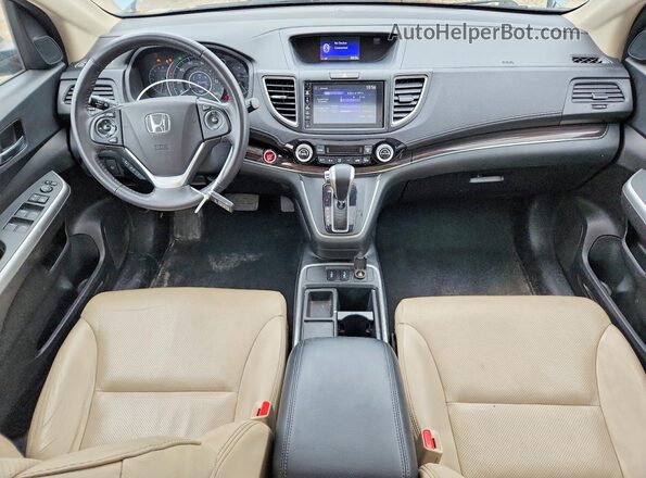 5J6RM4H70GL064028 2016 HONDA CR-V Blue Առջևի վահանակի տեսք