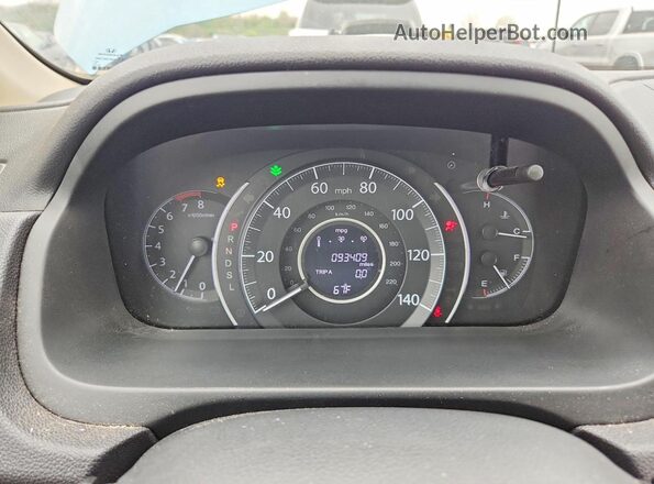 5J6RM4H70GL064028 2016 HONDA CR-V Blue Սարքավորումների վահանակի տեսք