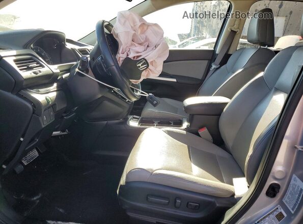 5J6RM4H71GL036710 2016 HONDA CR-V Silver Вид салону спереду