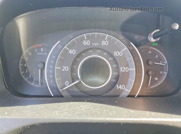 5J6RM4H71GL036710 2016 HONDA CR-V Silver Вид щитка приладів