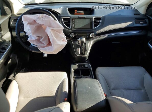 5J6RM4H71GL036710 2016 HONDA CR-V Silver Вид панелі приладів