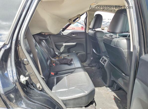 5J6RM4H71GL138671 2016 HONDA CR-V Black Սալոնի հետևի տեսք