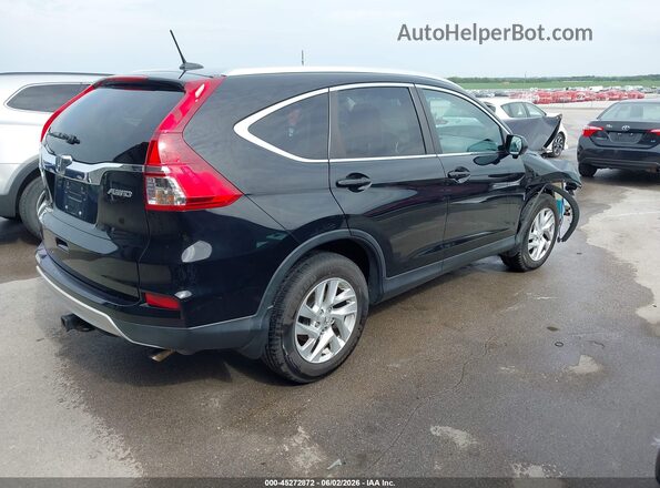5J6RM4H72GL038790 2016 HONDA CR-V Black Trasero derecho