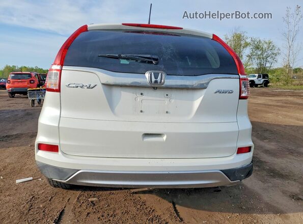 5J6RM4H74GL009999 2016 HONDA CR-V White 