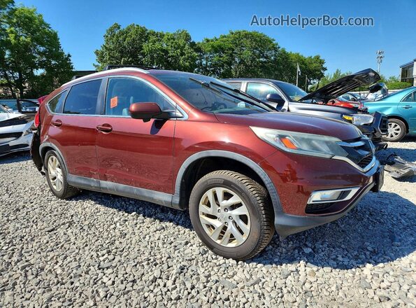 5J6RM4H74GL036393 2016 HONDA CR-V Красный Передняя правая четверть
