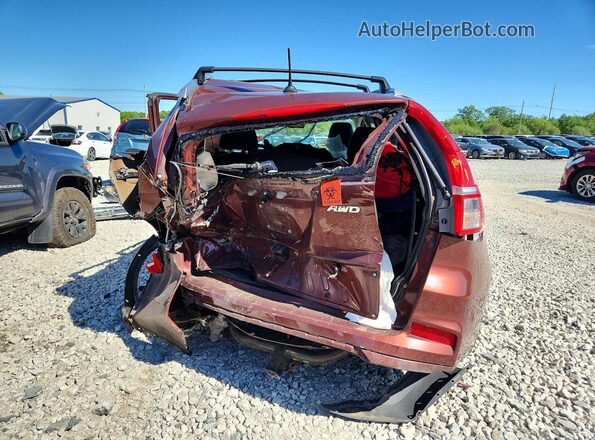 5J6RM4H74GL036393 2016 HONDA CR-V Красный Вид сзади