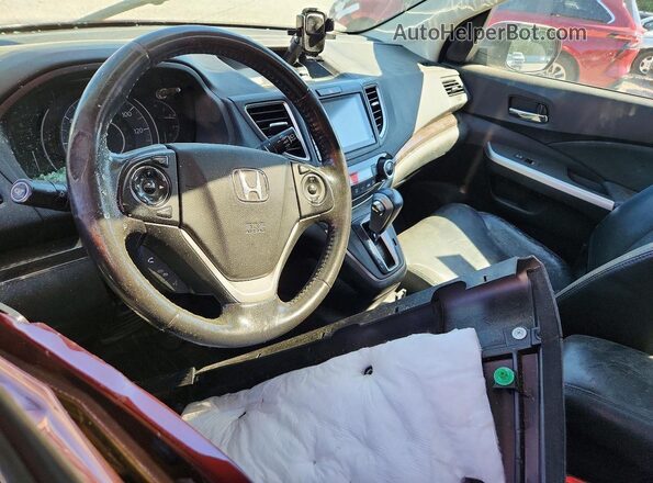 5J6RM4H74GL036393 2016 HONDA CR-V Красный Вид панели приборов