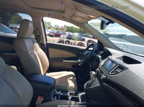 5J6RM4H75GL024950 2016 HONDA CR-V White Вид салону спереду