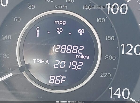5J6RM4H75GL024950 2016 HONDA CR-V White 