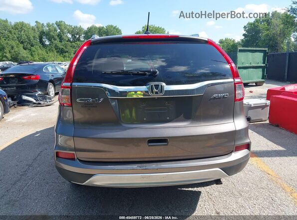 5J6RM4H75GL030960 2016 HONDA CR-V Brown 