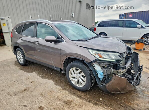5J6RM4H76GL124068 2016 HONDA CR-V Gray Front right