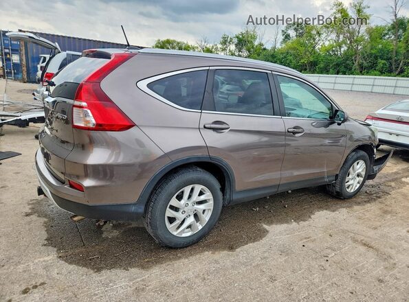 5J6RM4H76GL124068 2016 HONDA CR-V Gray Rear right