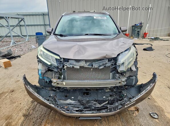 5J6RM4H76GL124068 2016 HONDA CR-V Gray Front view